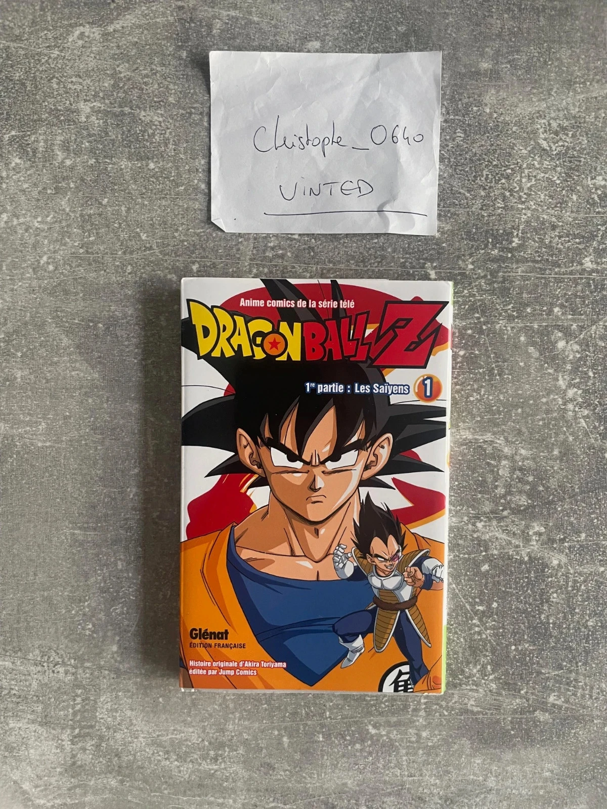 Manga Dragonball Z / Dragon ball Z en couleurs  tome 1 en version française.